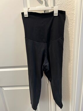 Motherhood Maternity Black Overband Maternity Leggings